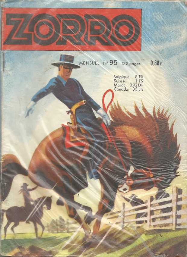 Scan de la Couverture Zorro n 95